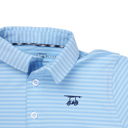 Albatross Youth Polo - Bell / Seaglass