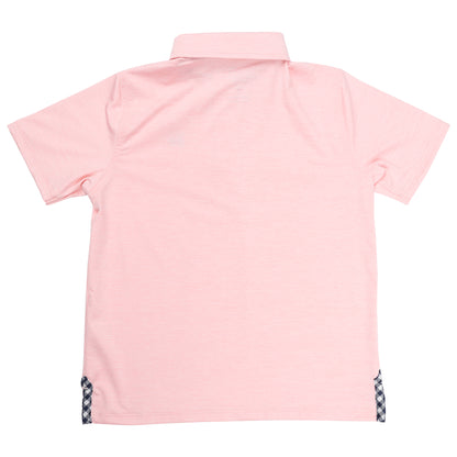 Albatross Youth Polo - Heather Pink