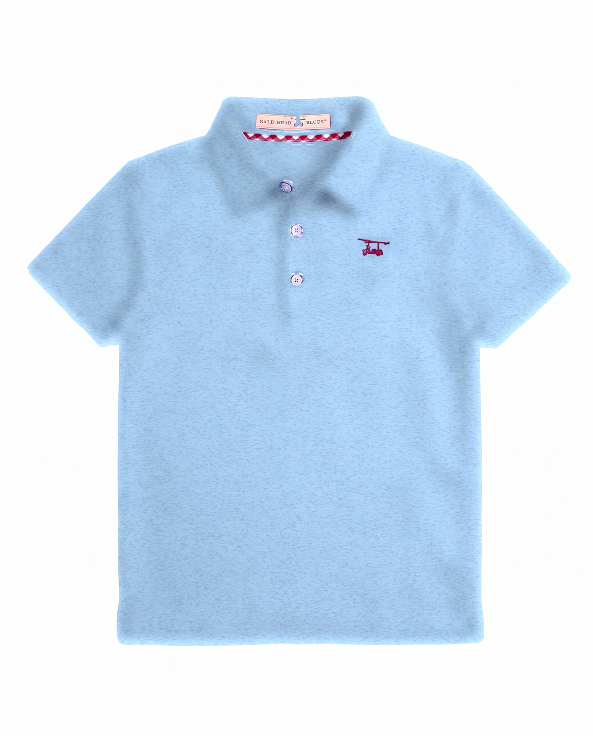 Albatross Youth Polo Heather Regatta front