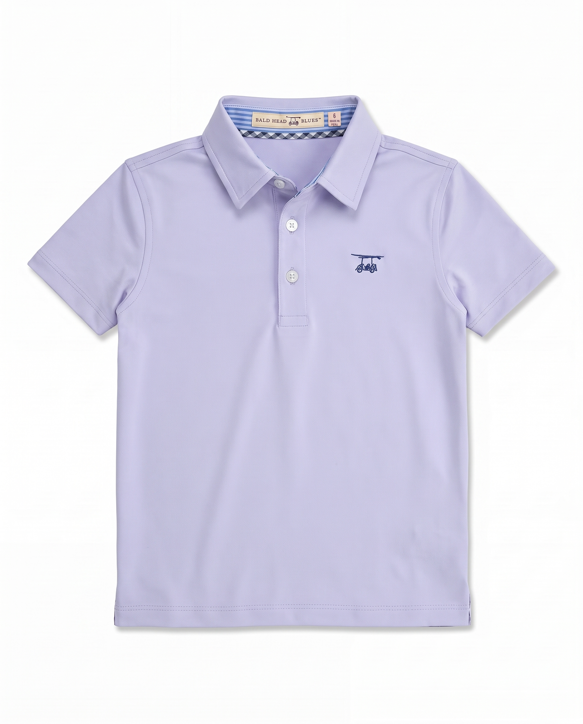 Albatross Youth Polo Lavender front