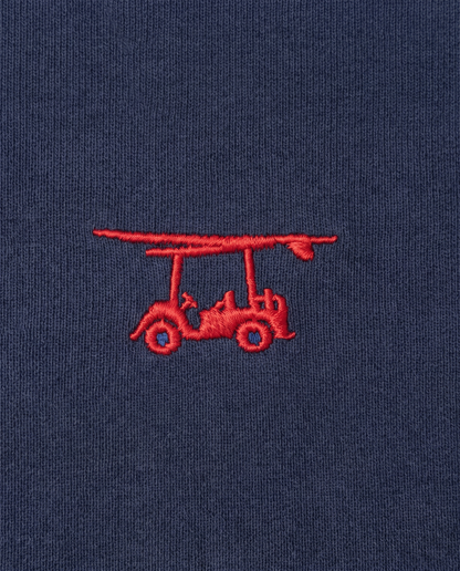 Albatross Youth Polo Medieval chest logo detail