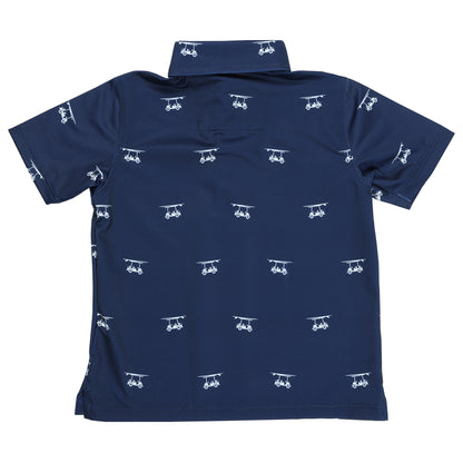 Albatross Youth Polo - Medieval w/ Golf Carts