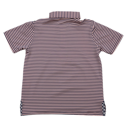 Albatross Youth Polo - Medieval/Peach