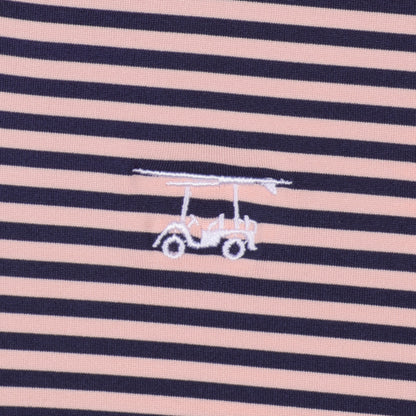 Albatross Youth Polo - Medieval/Peach