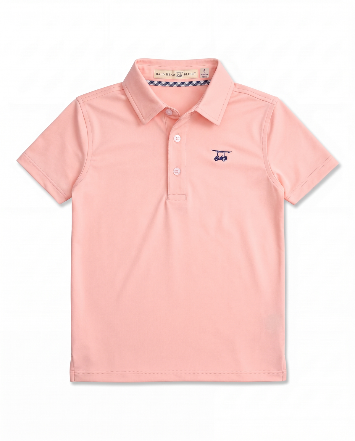 Albatross Youth Polo Peach front