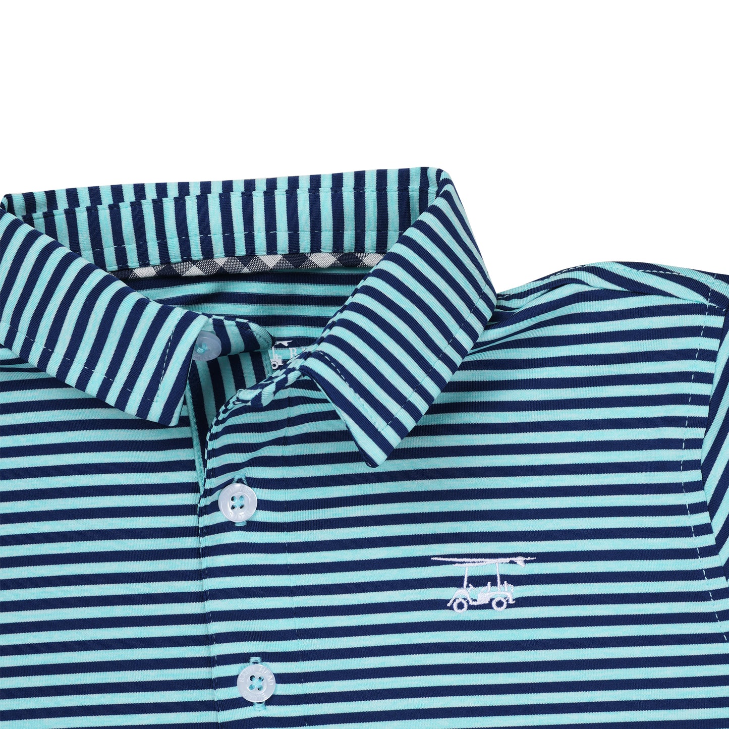 Albatross Youth Polo - Royal Blue / Heather Aruba