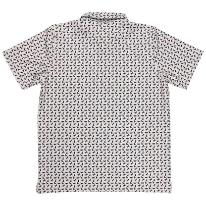 Albatross Youth Polo - Sand Dollar Black Lab