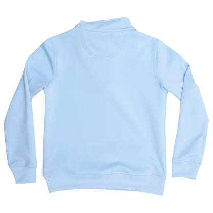 Youth Dogwood Quarter Zip - Solid Bell