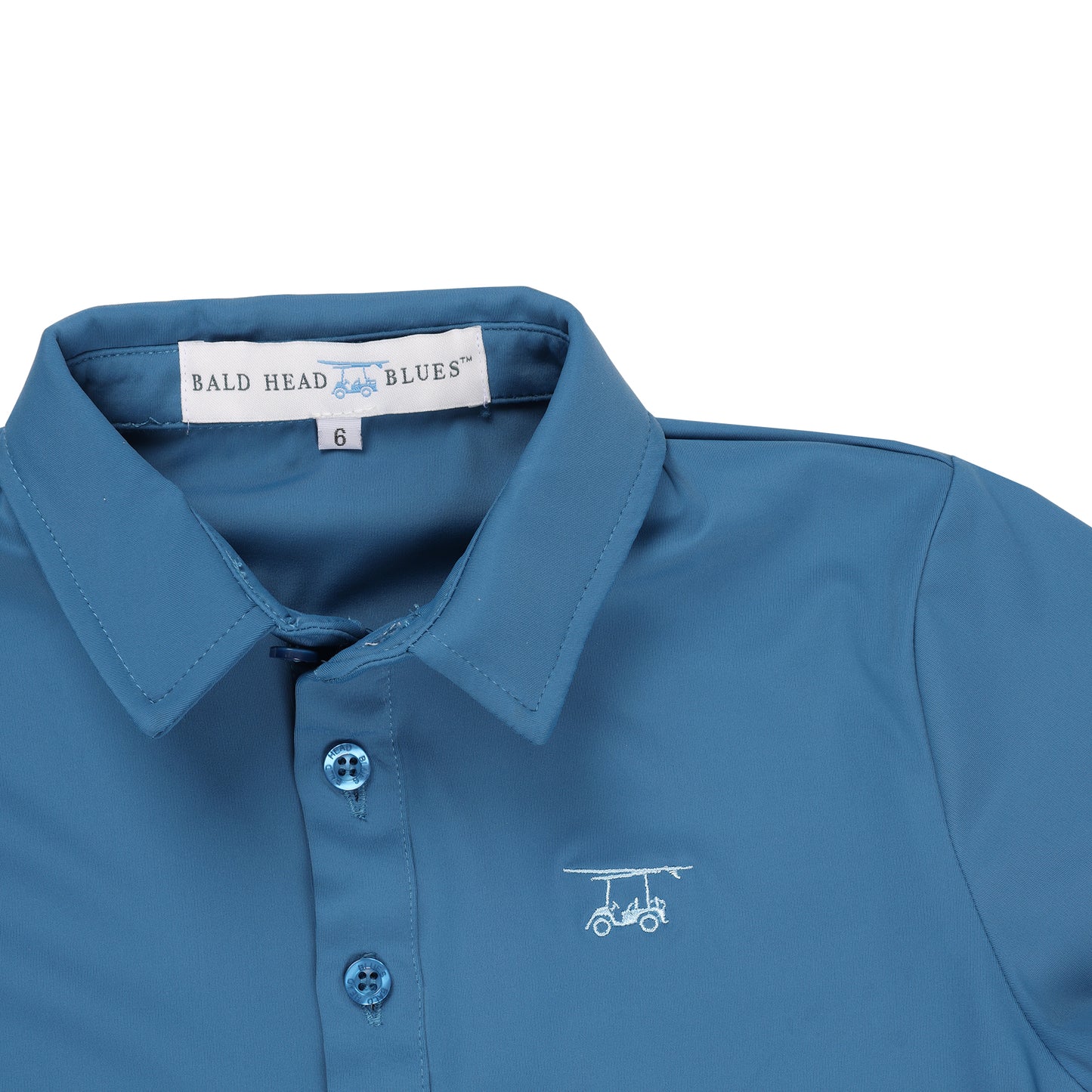 Youth First Class Polo - Ocean Depths