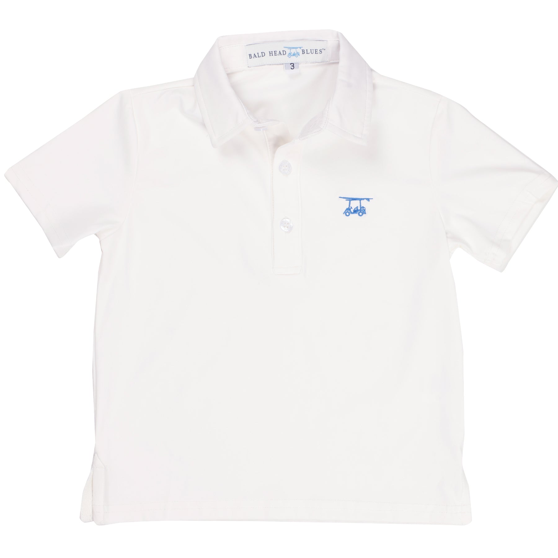 Youth First Class Polo - White