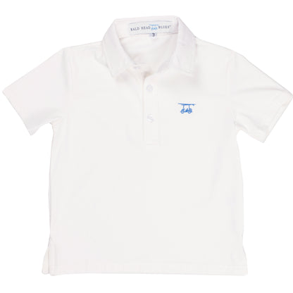 Youth First Class Polo - White