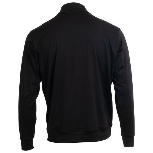 Youth Ocean View Quarter Zip - Solid Black