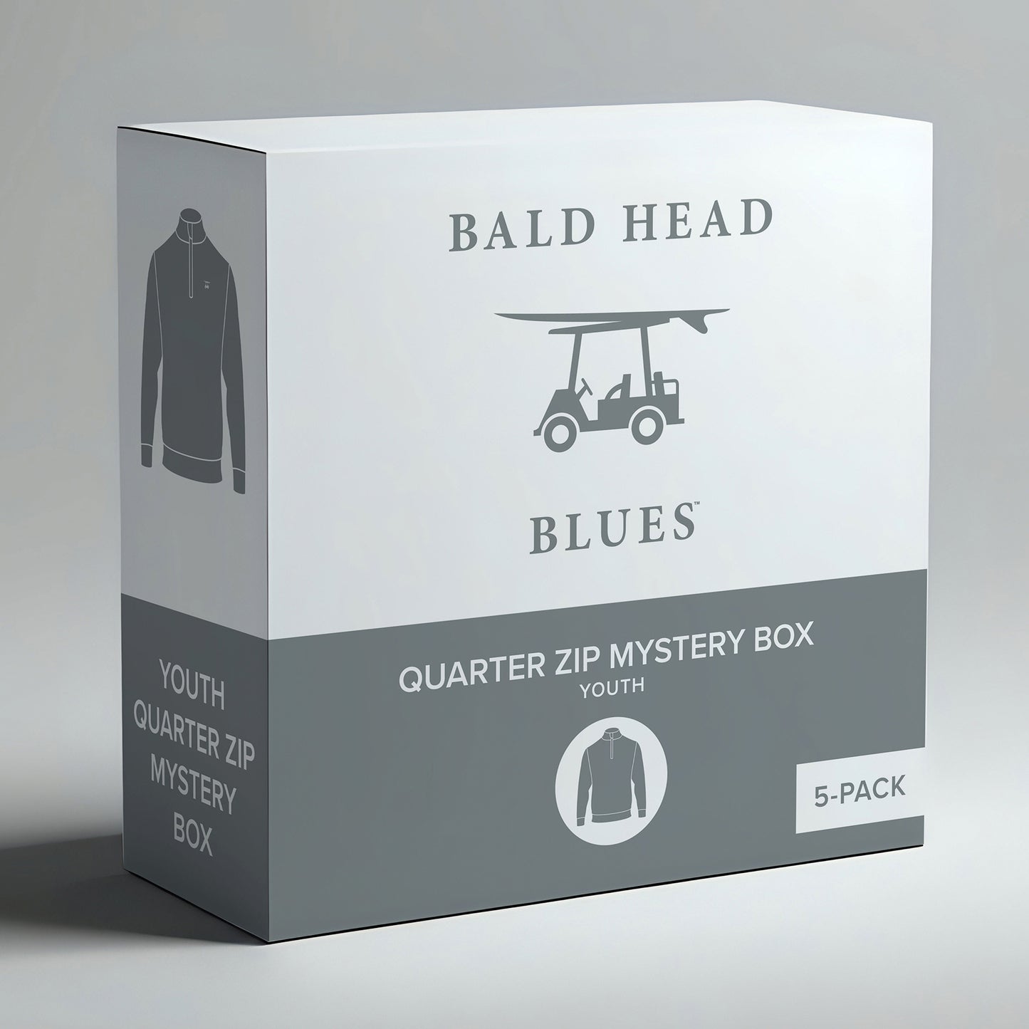 Youth Quarter-Zip Mystery Box - 5 Pack
