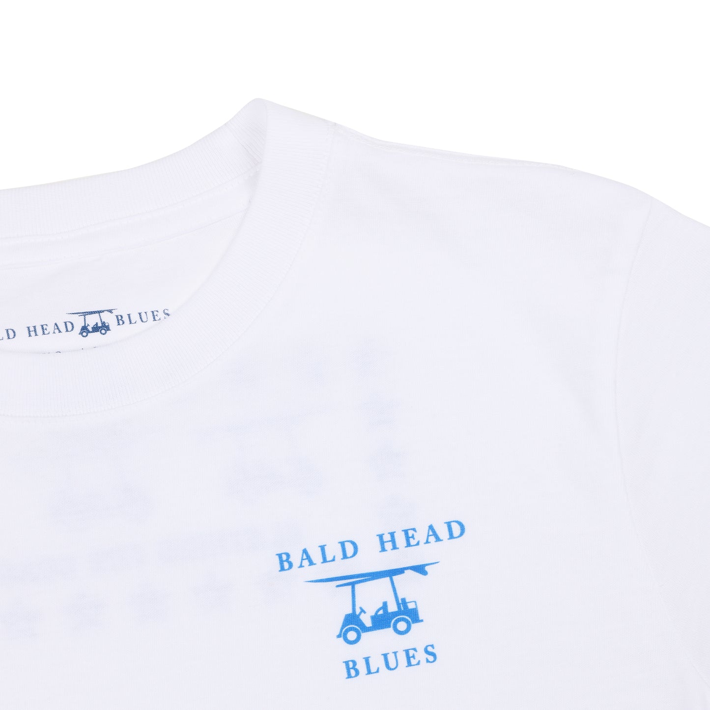 Island Tee - Youth Short Sleeve Stars Logo - White