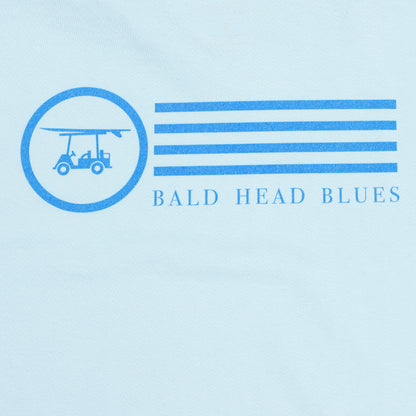 Island Tee - Youth Short Sleeve Stripes - Chambray