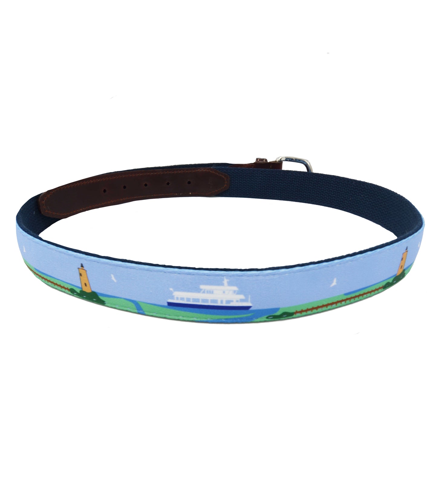 Light Blue Belt - Ferry & Lighthouse