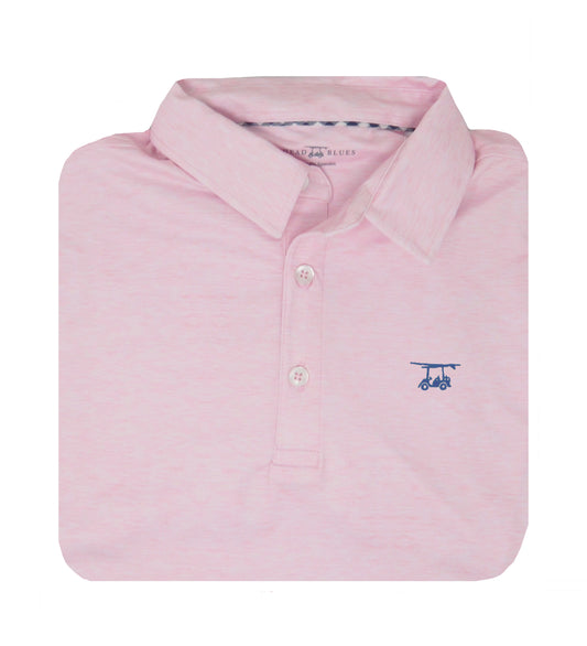 Albatross Polo - Heather Pink