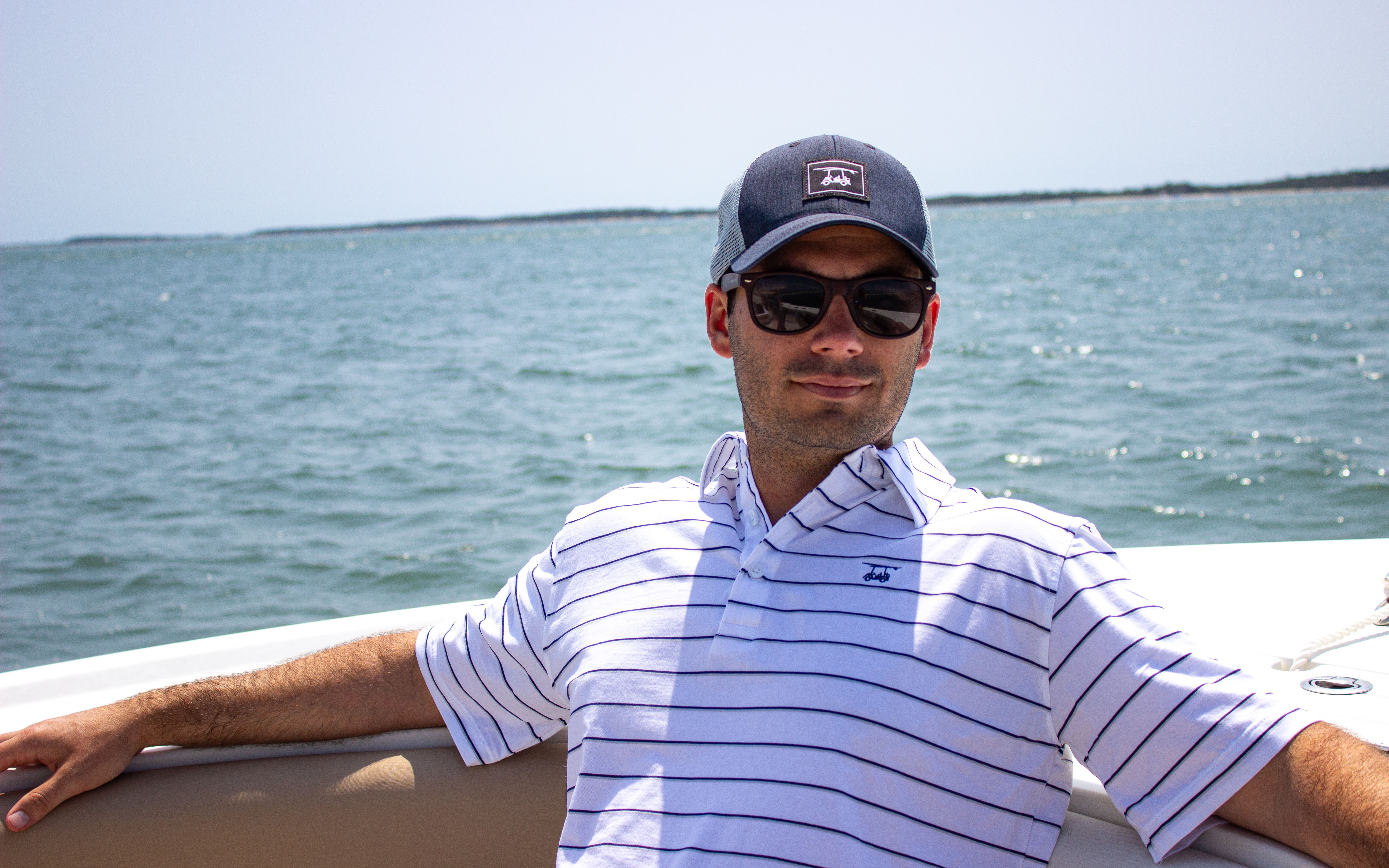 West Beach Polo in Coral by Bald Head Blues main image 1