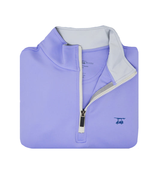 Dogwood Quarter Zip - Solid Lavender