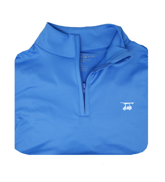 Ocean View Quarter Zip- Solid Regatta