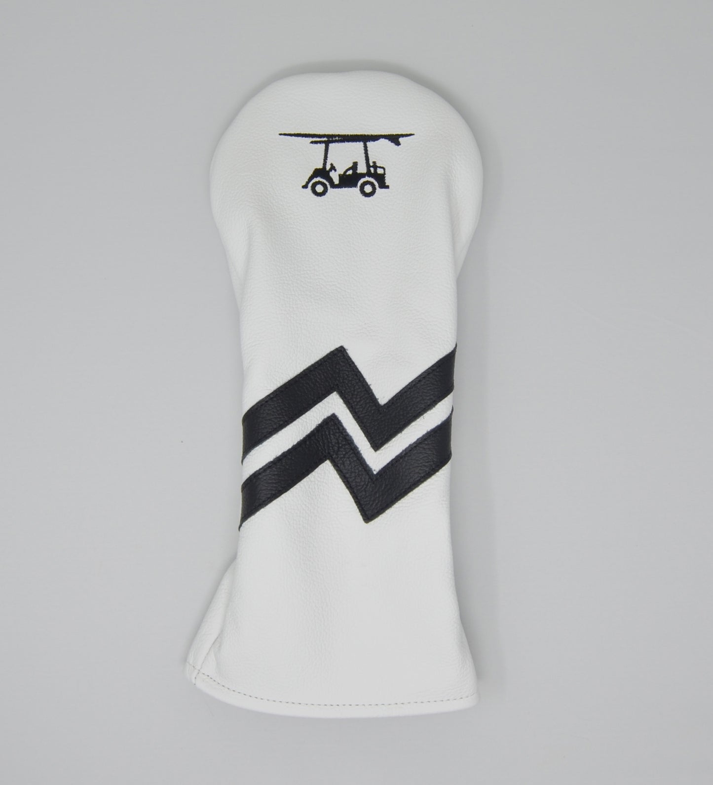 Head Cover - Driver - White/Black