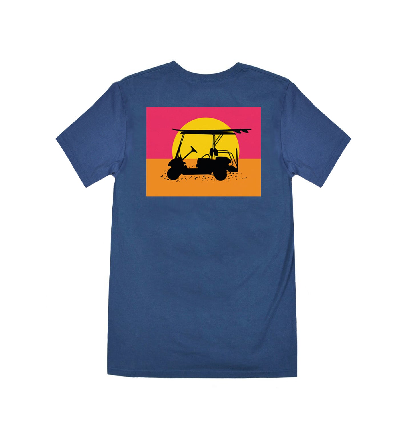 Island Tee - Youth Short Sleeve Endless Sunset - Navy