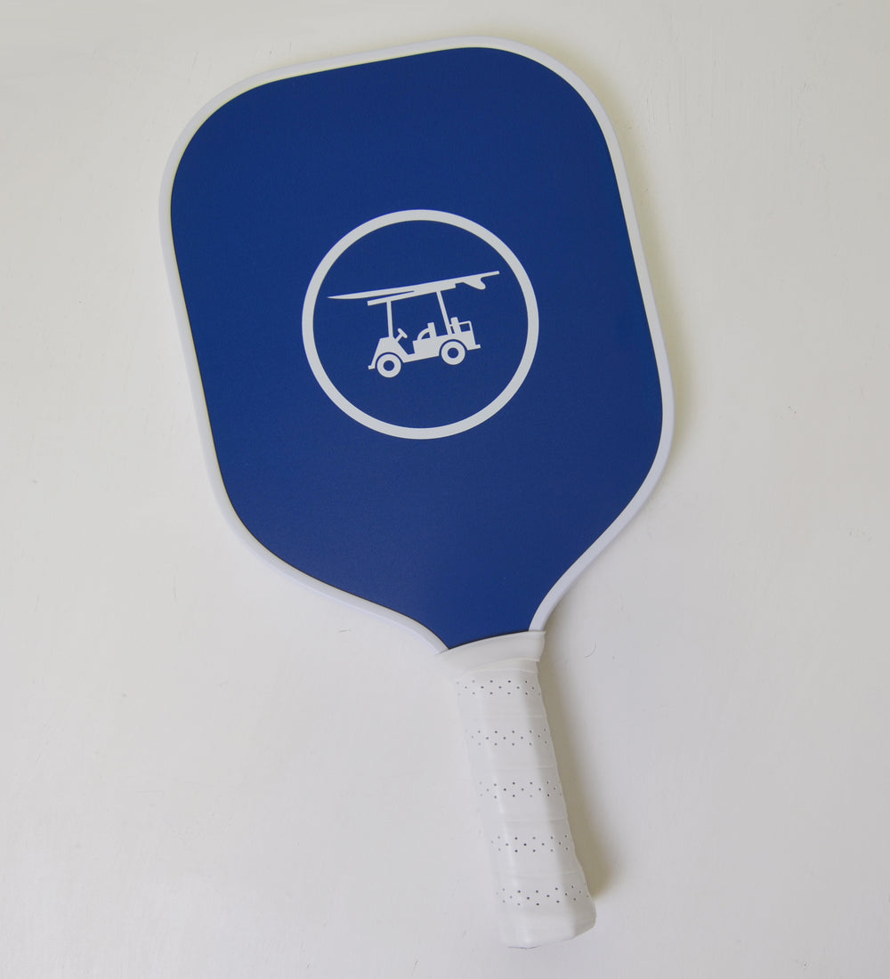 Pickleball Paddle - Navy Circle Logo