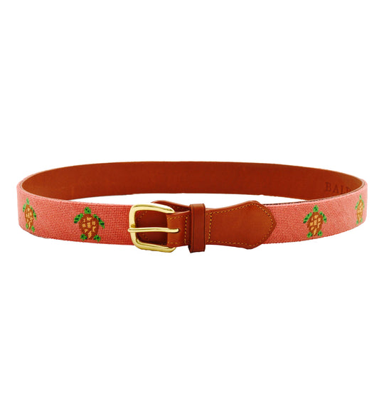 Needlepoint Belt - Sea Turtle