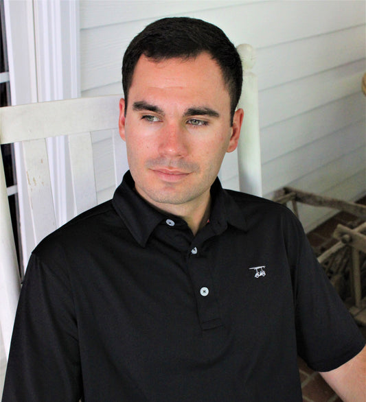 Albatross Polo - Solid Black