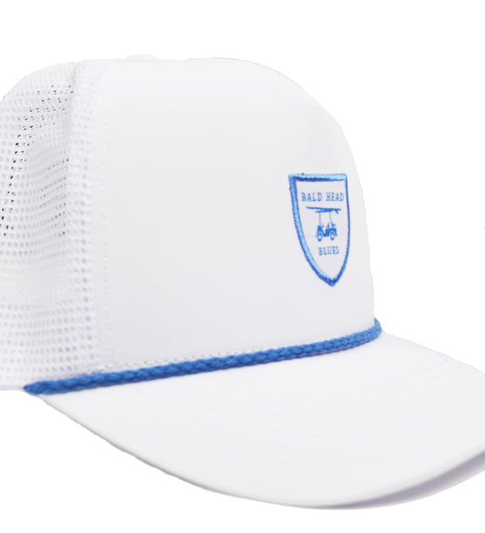 Performance Trucker Hat - White